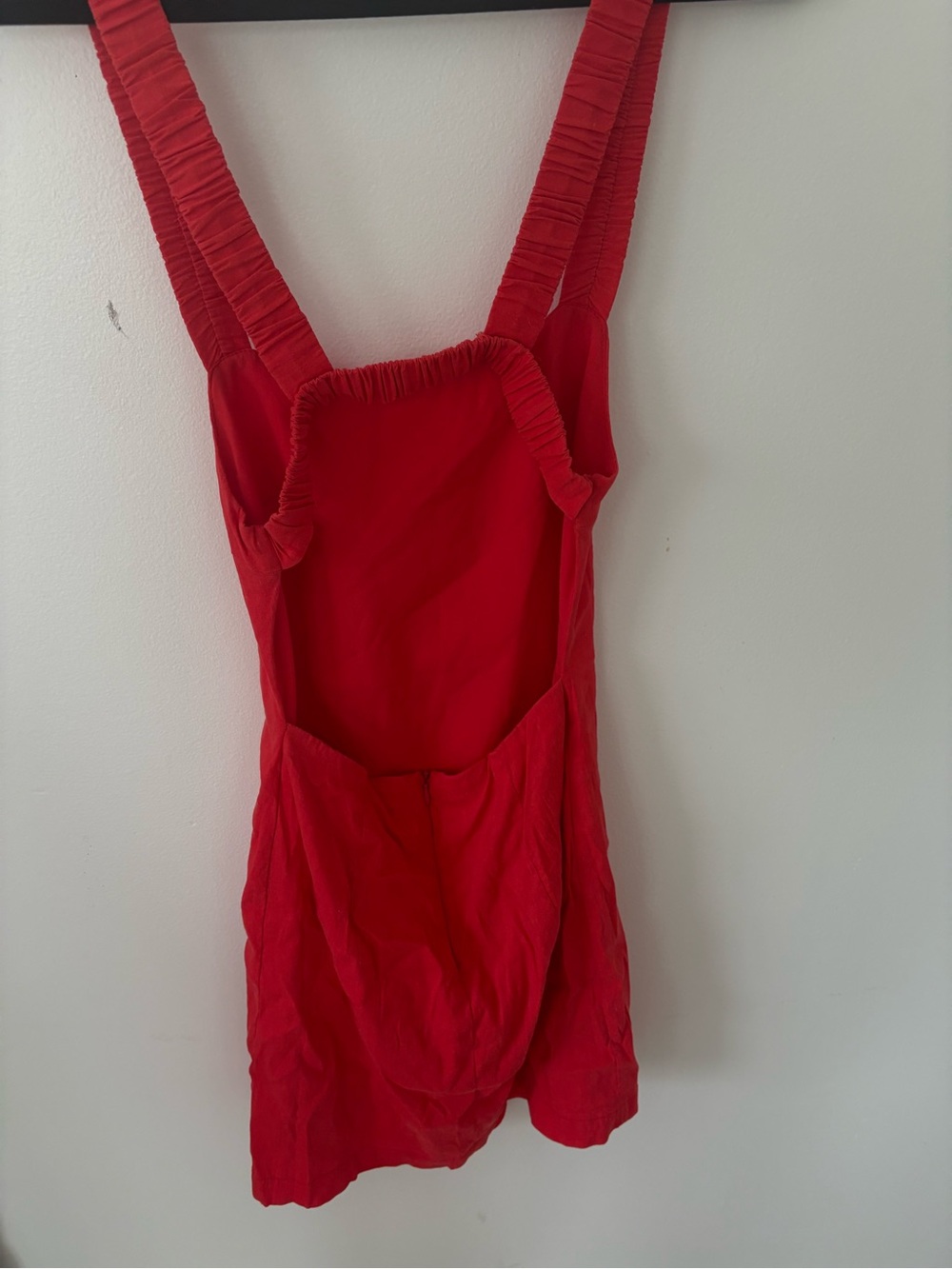 Zara Bright Red Slip Dress - Picture 3 of 4